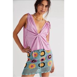 Free‎ People Wanna Dance Metallic Convertible Top